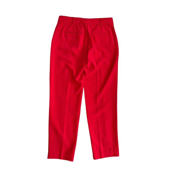 MICHAEL KORS Women's 0 Dress Pants Lacquer Red Trousers Slacks Pockets $225 - Picture 3 of 7